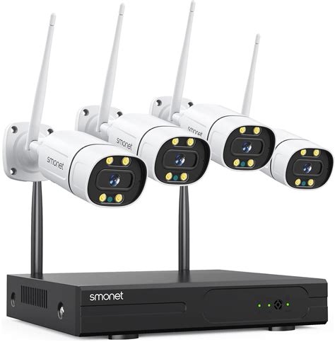 This item: <strong>SMONET</strong> Wireless Security <strong>Camera</strong> Systems,8-Channel 3MP Surveillance <strong>NVR</strong> Kits,4pcs 1296P(3. . Smonet nvr add camera